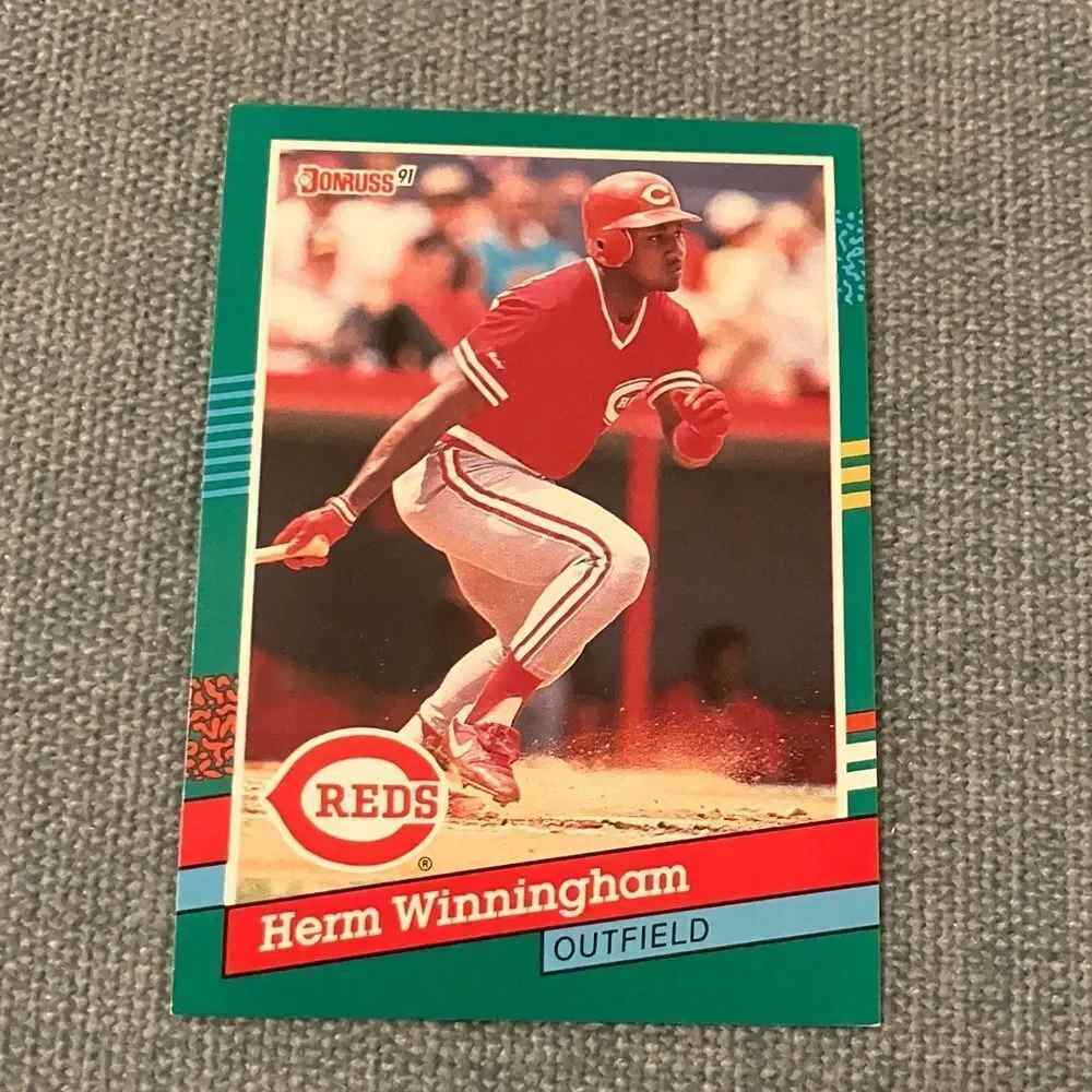 1991 Donruss Cincinnati Reds Baseball Card Trading Card